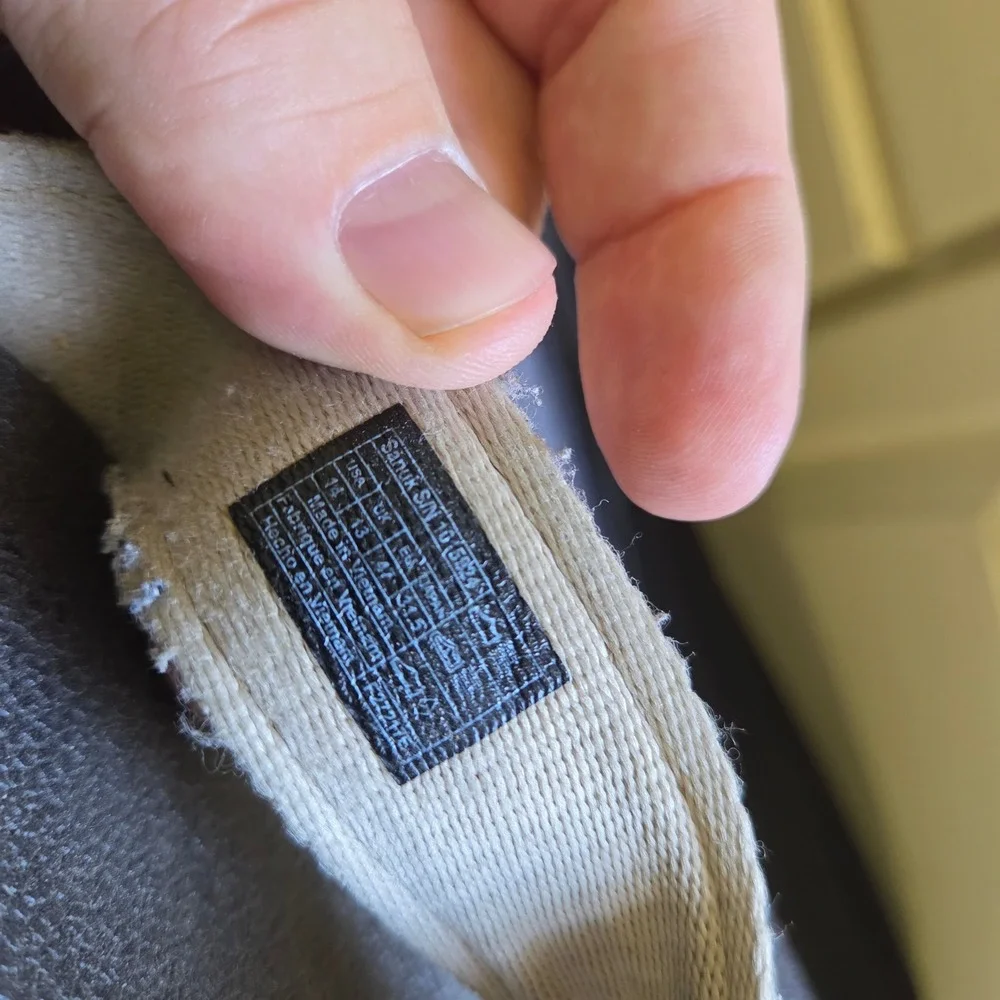 Sanuk Beer Cozy Mens Flip Flop Sandals Brown Tan Canvas Yoga Mat Size 14